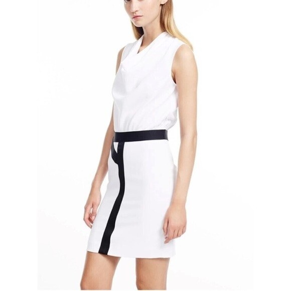 COP.COPINE Jungle White Mini Shift Dress Size L - Picture 4 of 16